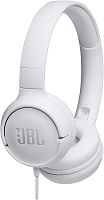 Наушники с микрофоном JBL Headphones T500 Wired, Дуговые, 3.5mm MiniJack, 20Hz-20kHz, 100dB/-42dB, Д